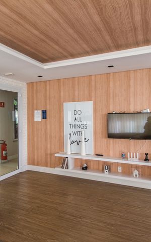 Apartamento para alugar com 49m², 1 quarto e 1 vaga Apartamento para alugar com 49m², 1 quarto e 1 vagaÁrea comum - Salão de festas