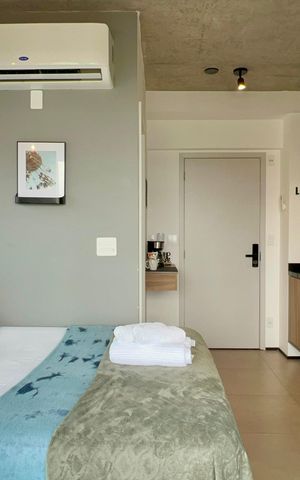 Studio para alugar com 22m², 1 quarto e sem vagaQuarto