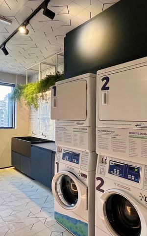 Studio para alugar com 22m², 1 quarto e sem vagaLavanderia
