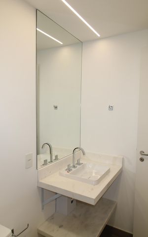 Apartamento para alugar com 74m², 2 quartos e 1 vagaBanheiro social