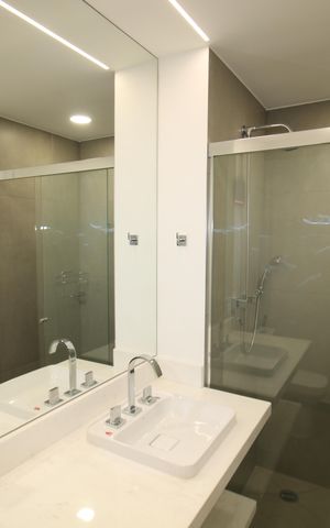 Apartamento para alugar com 74m², 2 quartos e 1 vagaBanheiro da Suíte