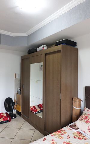 Apartamento à venda com 45m², 1 quarto e 1 vagaQuarto