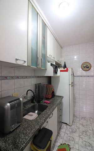 Apartamento à venda com 45m², 1 quarto e 1 vagaCozinha