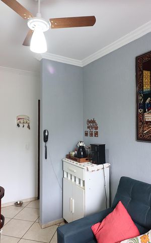 Apartamento à venda com 45m², 1 quarto e 1 vagaSala