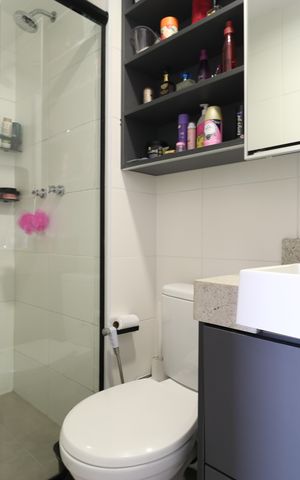 Apartamento à venda com 50m², 2 quartos e 1 vagaBanheiro Social