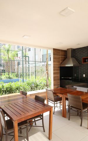 Apartamento à venda com 50m², 2 quartos e 1 vagaÁrea comum - Churrasqueira