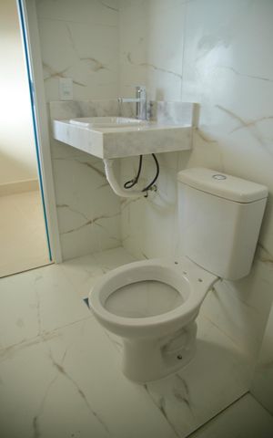 Apartamento à venda com 69m², 2 quartos e 2 vagasBanheiro da Suíte