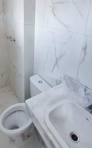 Apartamento à venda com 69m², 2 quartos e 2 vagasBanheiro da Suíte