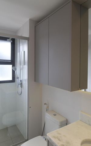 Apartamento à venda com 128m², 2 quartos e 2 vagasBanheiro da Suíte 1