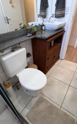 Apartamento à venda com 58m², 3 quartos e 1 vaga Apartamento à venda com 58m², 3 quartos e 1 vagaBanheiro