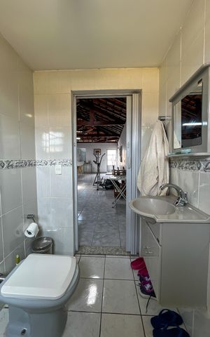 Casa à venda com 370m², 5 quartos e 3 vagas Casa à venda com 370m², 5 quartos e 3 vagasBanheiro do Salão