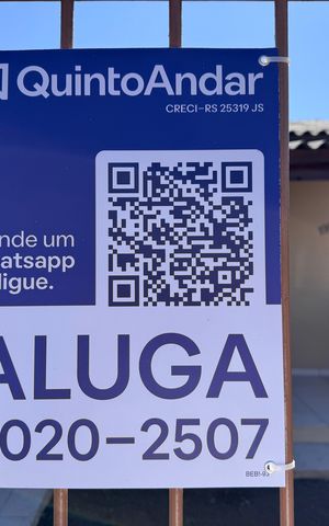 Casa para alugar com 96m², 2 quartos e 1 vaga Casa para alugar com 96m², 2 quartos e 1 vagaPlaca