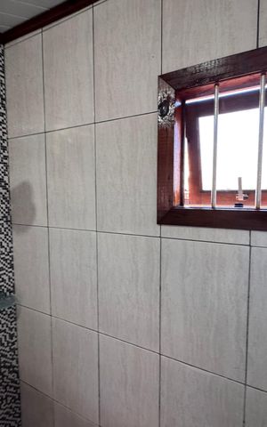 Casa para alugar com 96m², 2 quartos e 1 vaga Casa para alugar com 96m², 2 quartos e 1 vagaBanheiro