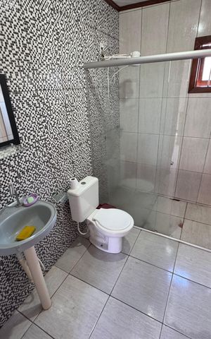 Casa para alugar com 96m², 2 quartos e 1 vaga Casa para alugar com 96m², 2 quartos e 1 vagaBanheiro