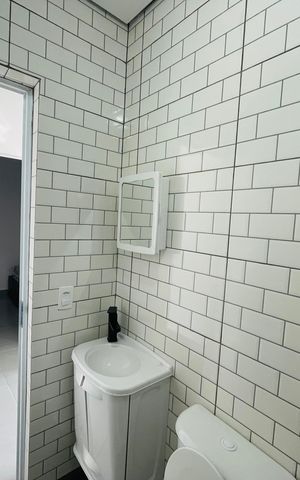 Apartamento para alugar com 22m², 1 quarto e sem vaga Apartamento para alugar com 22m², 1 quarto e sem vagaBanheiro