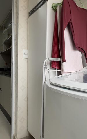 Apartamento à venda com 77m², 3 quartos e 2 vagasCozinha e Área de Serviço