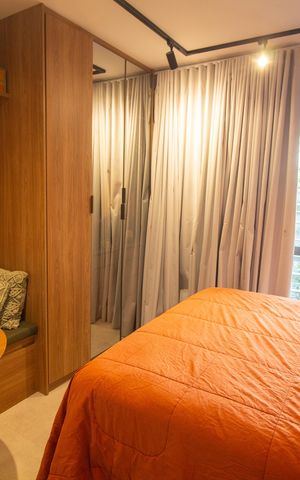 Studio à venda com 27m², 1 quarto e sem vaga Studio à venda com 27m², 1 quarto e sem vagaSala / Quarto - Studio