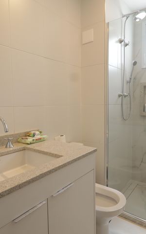 Apartamento para alugar com 86m², 2 quartos e 2 vagasBanheiro Social