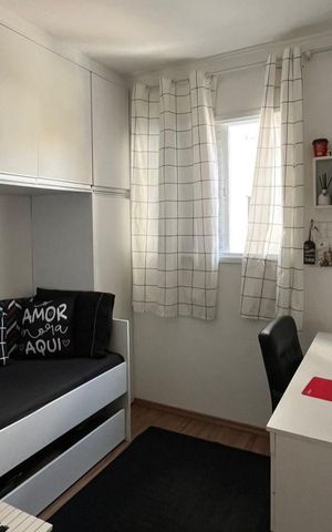 Apartamento à venda com 50m², 2 quartos e 1 vaga Apartamento à venda com 50m², 2 quartos e 1 vagaQuarto 2