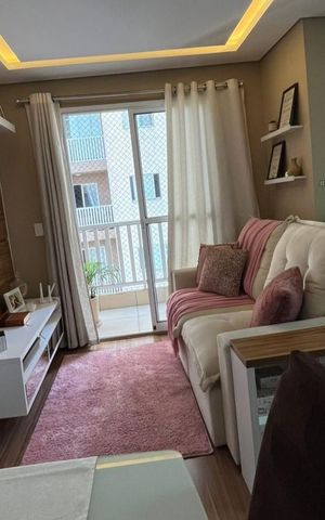 Apartamento à venda com 50m², 2 quartos e 1 vaga Apartamento à venda com 50m², 2 quartos e 1 vagaSala