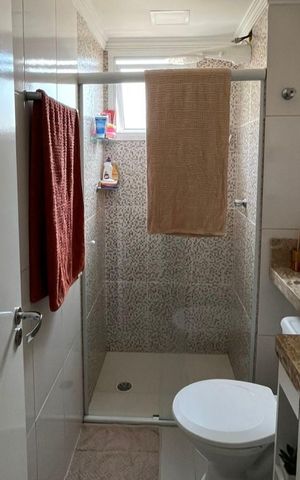 Apartamento à venda com 50m², 2 quartos e 1 vagaBanheiro 