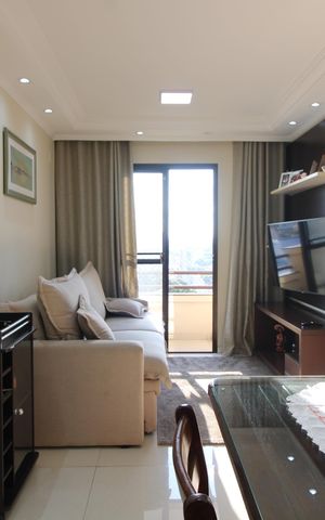 Apartamento à venda com 58m², 2 quartos e 1 vagaSala