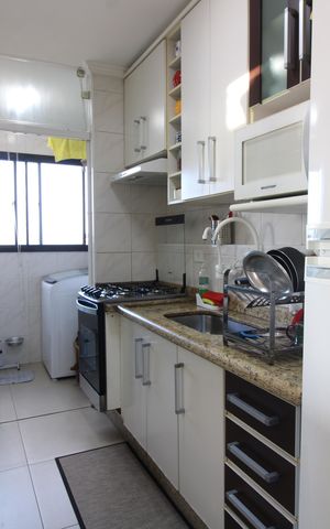 Apartamento à venda com 58m², 2 quartos e 1 vagaCozinha