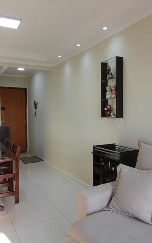 Apartamento à venda com 58m², 2 quartos e 1 vagaSala