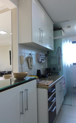 Apartamento à venda com 58m², 2 quartos e 1 vagaCozinha