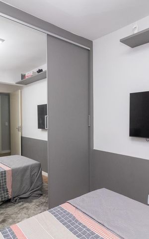 Apartamento para alugar com 51m², 2 quartos e sem vagaQuarto 2