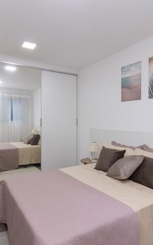 Apartamento para alugar com 51m², 2 quartos e sem vagaQuarto 1