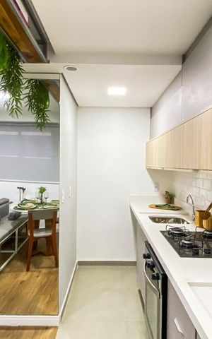 Apartamento para alugar com 51m², 2 quartos e sem vaga Apartamento para alugar com 51m², 2 quartos e sem vagaCozinha