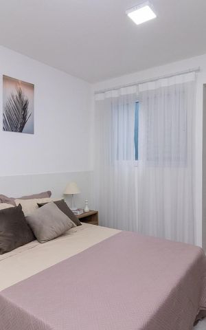 Apartamento para alugar com 51m², 2 quartos e sem vagaQuarto 1