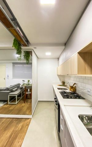 Apartamento para alugar com 51m², 2 quartos e sem vaga Apartamento para alugar com 51m², 2 quartos e sem vagaCozinha