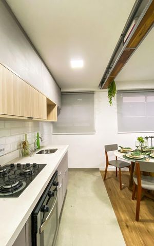 Apartamento para alugar com 51m², 2 quartos e sem vaga Apartamento para alugar com 51m², 2 quartos e sem vagaCozinha