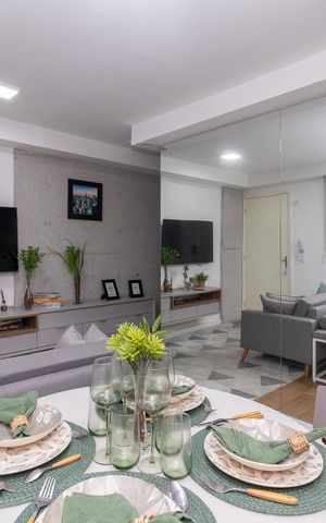 Apartamento para alugar com 51m², 2 quartos e sem vagaSala