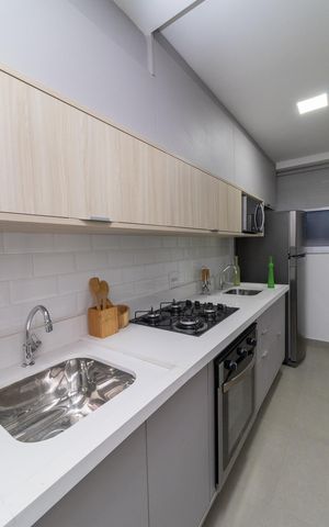 Apartamento para alugar com 51m², 2 quartos e sem vagaCozinha