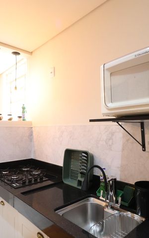 Apartamento para alugar com 37m², 1 quarto e sem vagaCozinha