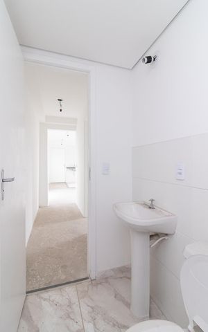 Apartamento à venda com 45m², 2 quartos e sem vagaBanheiro
