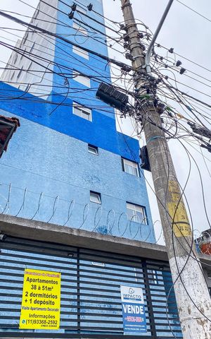Apartamento para alugar com 47m², 2 quartos e sem vaga Apartamento para alugar com 47m², 2 quartos e sem vagaFachada