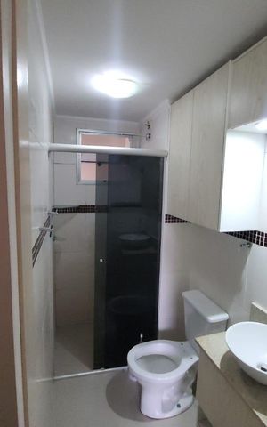 Apartamento para alugar com 45m², 2 quartos e 1 vaga Apartamento para alugar com 45m², 2 quartos e 1 vagaBanheiro