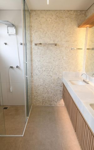 Casa de condomínio à venda com 280m², 3 quartos e 2 vagasBanheiro 1 - Suíte