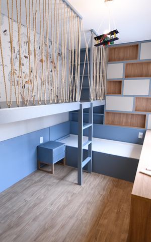 Casa de condomínio à venda com 280m², 3 quartos e 2 vagasQuarto 3 - Suíte