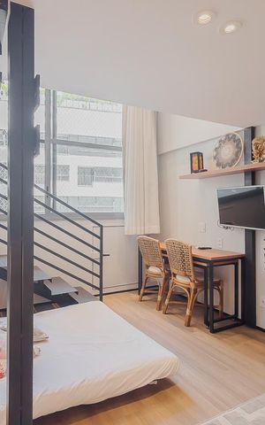 Studio à venda com 35m², 1 quarto e sem vagaStudio 