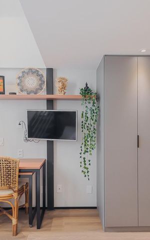 Studio à venda com 35m², 1 quarto e sem vagaSala