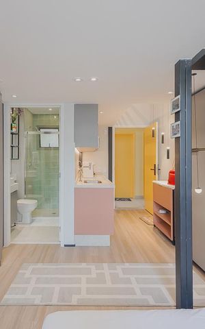Studio à venda com 35m², 1 quarto e sem vagaStudio 