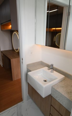 Apartamento para alugar com 105m², 3 quartos e 2 vagasBanheiro Suíte 3
