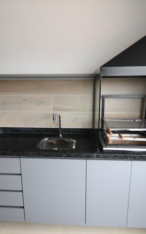 Apartamento para alugar com 105m², 3 quartos e 2 vagasVaranda gourmet