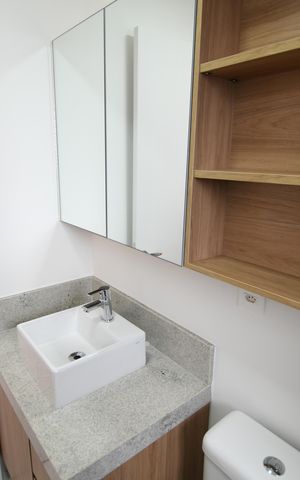 Apartamento para alugar com 105m², 3 quartos e 2 vagasBanheiro Suíte