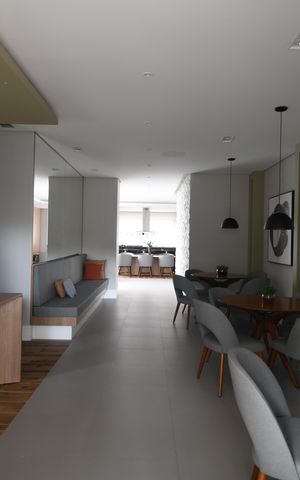 Apartamento para alugar com 105m², 3 quartos e 2 vagasÁrea comum - Salão de festas